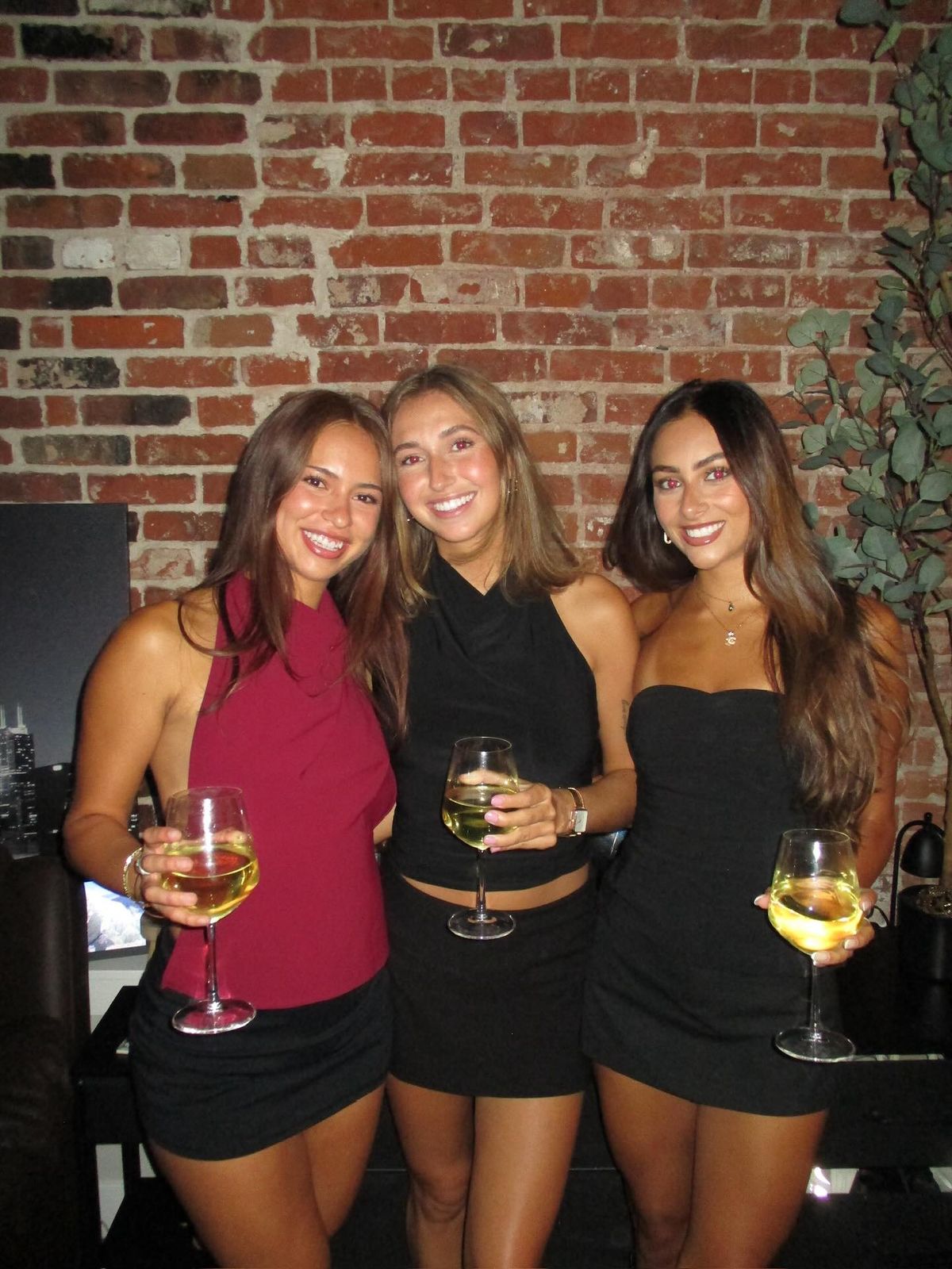 Guests enjoying a candid moment at the event